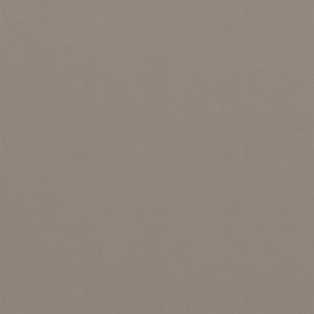 Vidaxl Toldo Para Balcón De Tela Oxford Gris Taupé 120x300 Cm_1