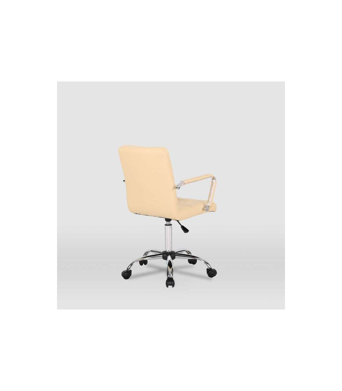 Silla De Oficina Isabella En Beige. Alto: 89-104, Ancho: 51, Fondo: 49._2