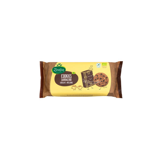 Cookies trigo sarraceno chocolate y avellanas BIO Zealia 130 g