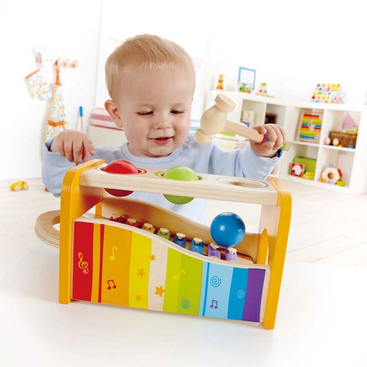Xilófono Pica-fuerte Pound And Tap Bench Hape_2