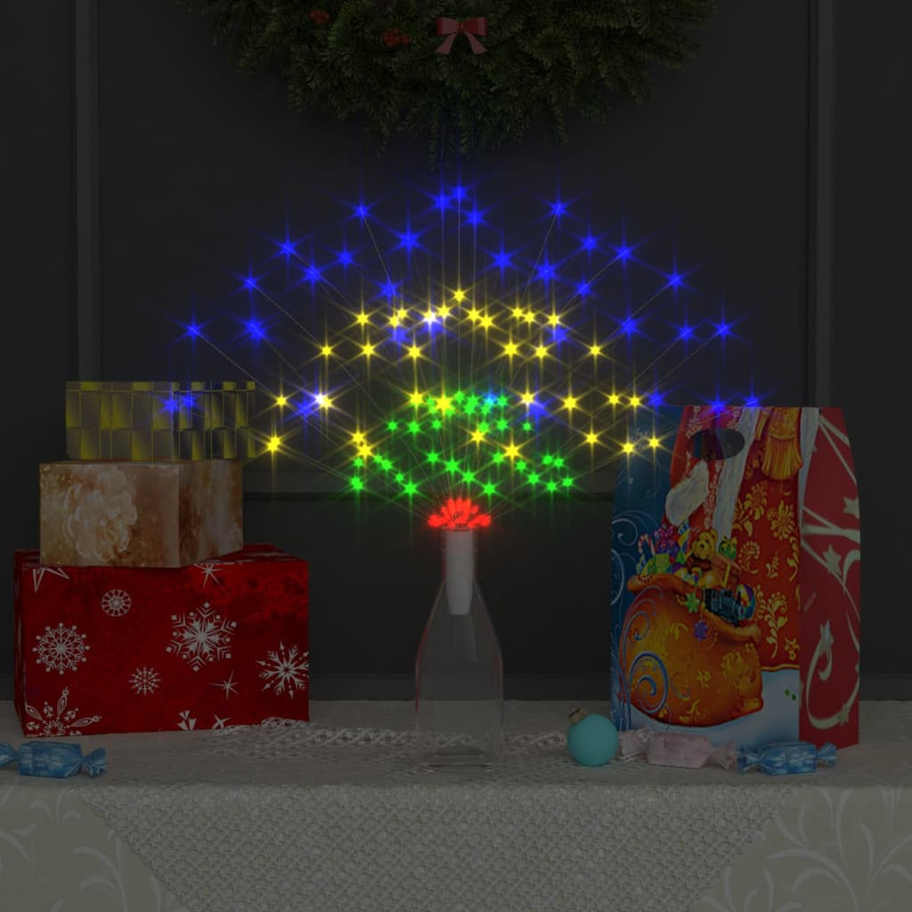 Vidaxl Luces De Petardo De Navidad Exterior 2 Uds Multicolor 280 Leds_2