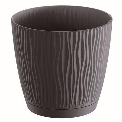 Maceta Sandy P 1,6l., Dimensiones (mm) 149x149x139, Color Antracita_0