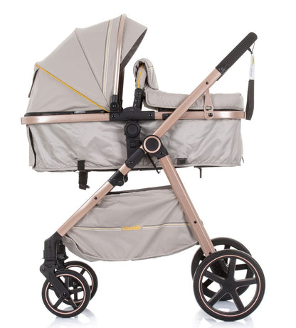 Carrito De Bebé Trio Convertible Misty Hasta 22 Kg Sand_1