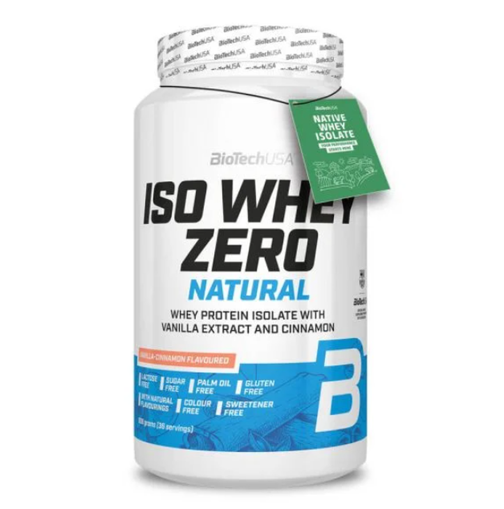 Iso Whey Zero Natural 908 Gr Vainilla - Canela