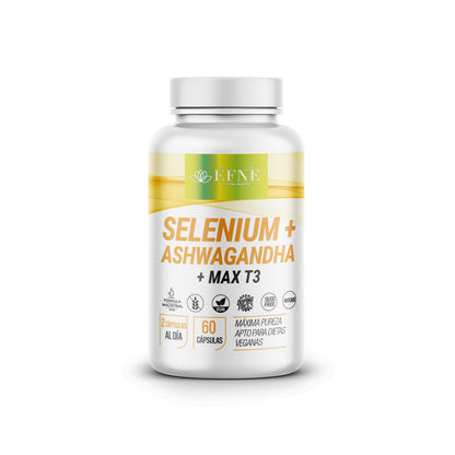Selenium + Ashwagandha + Max T3 – Fórmula Avanzada Para Tiroides Y Estrés_0