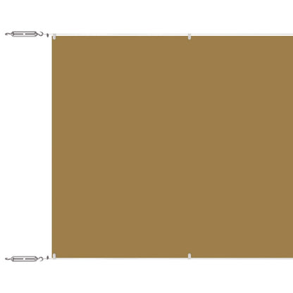 Vidaxl Toldo Vertical Beige 140x1200 Cm Tela Oxford_0