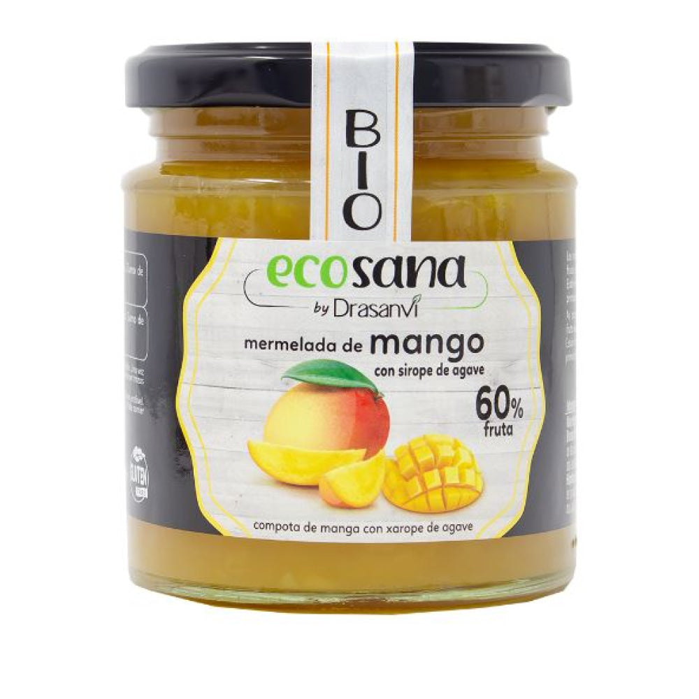 Mermelada De Mango Con Sirope De Ágave Bio 260 Gr_0