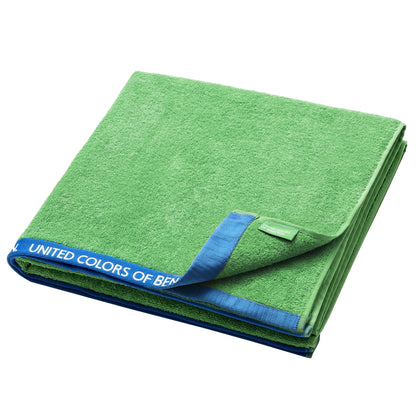 Toalla De Playa 90x160cm 380gsm 100% Algodón Velour Verde Rainbow_4