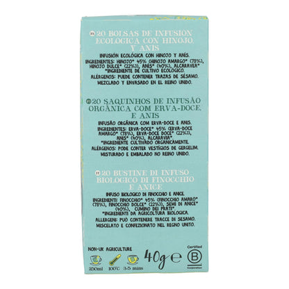 Infusión Fly High Bio Cupper 20 bolsitas