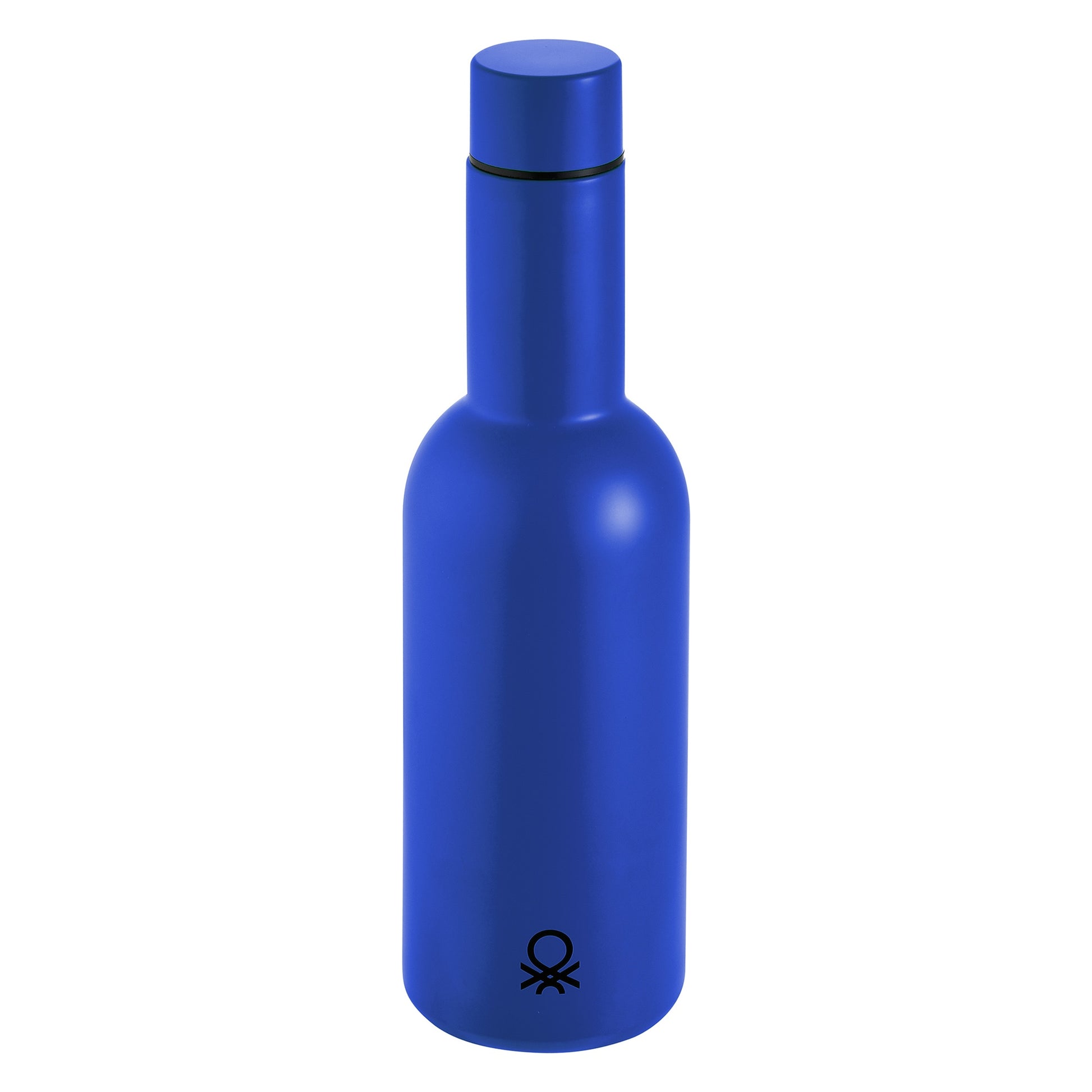 Botella De Agua 550ml Acero Inoxidable Azul Casa Benetton_0