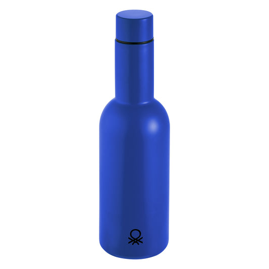Botella De Agua 550ml Acero Inoxidable Azul Casa Benetton_0