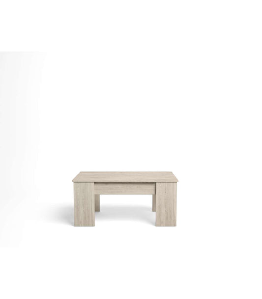 Mesa De Centro Elevable Samira Acabado Sahara, 100cm(ancho) 50cm(fondo) 45cm(alto)._0