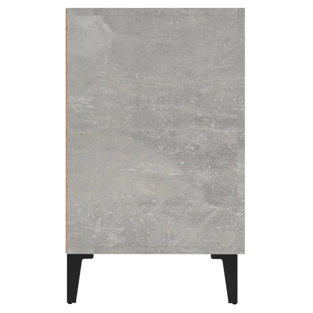 Aparador De Madera De Ingeniería Gris Hormigón 100x36x60 Cm / Vetonek_2