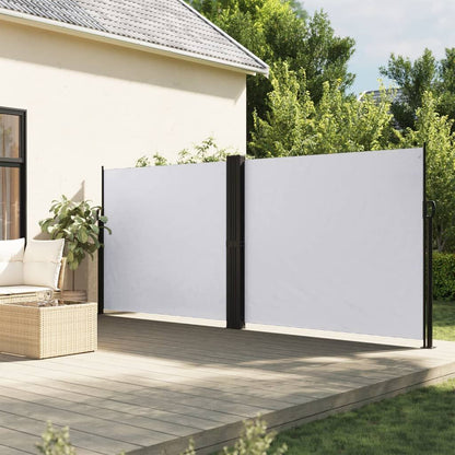 Vidaxl Toldo Lateral Retráctil Blanco 160x600 Cm_1
