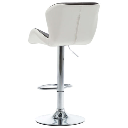 Taburetes De Cocina 2 Unidades Cuero Sintético Marrón_4