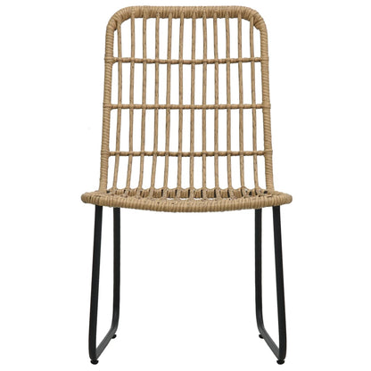 Vidaxl Juego De Comedor Para Jardín 9 Piezas Ratán Sintético Y Vidrio_3