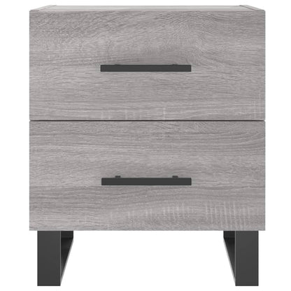 Mesitas Noche 2 Uds Madera Ingeniería Gris Sonoma 40x35x47,5 Cm_4
