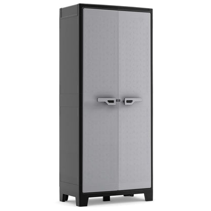Keter Armario De Almacenaje Multiusos Titan Negro Y Gris 182 Cm_0