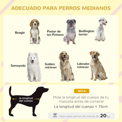 Pawhut Caseta Para Perros Pequeños De Madera 101x66,5x70,5 Cm Gris Oscuro_3