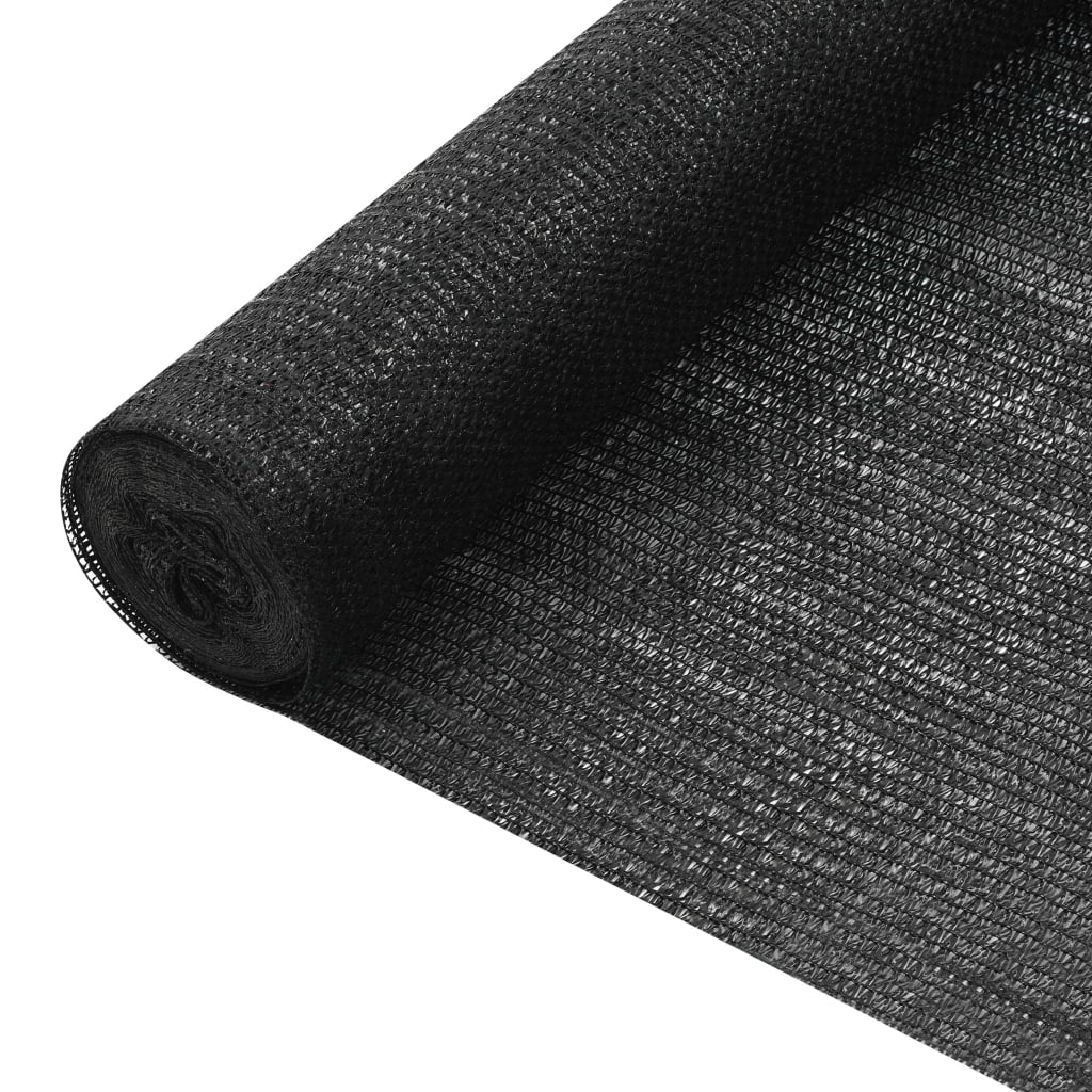 Vidaxl Red De Privacidad Hdpe Negro 1,8x10 M 75 G/m²_0