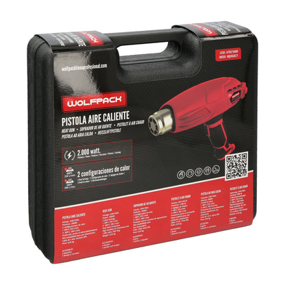 Pistola Aire Caliente 2000 Watt. 2 Potencias Con  Accesorios. Decapador, Pistola Decapar Aire Caliente_2
