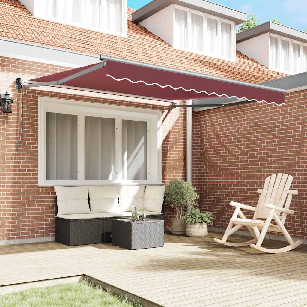 Toldo Retráctil Automático Burdeos 300x250 Cm_2