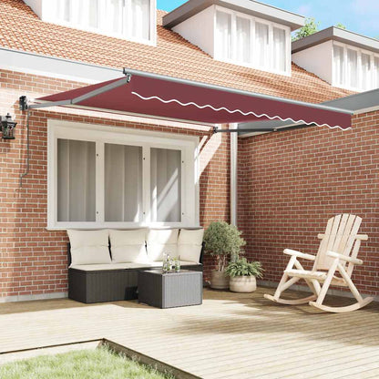 Toldo Retráctil Automático Burdeos 300x250 Cm_2