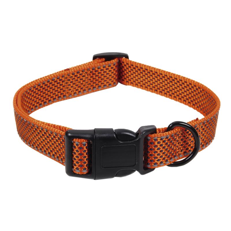 Collar Para Perros Naranja 2.5x45-70_1