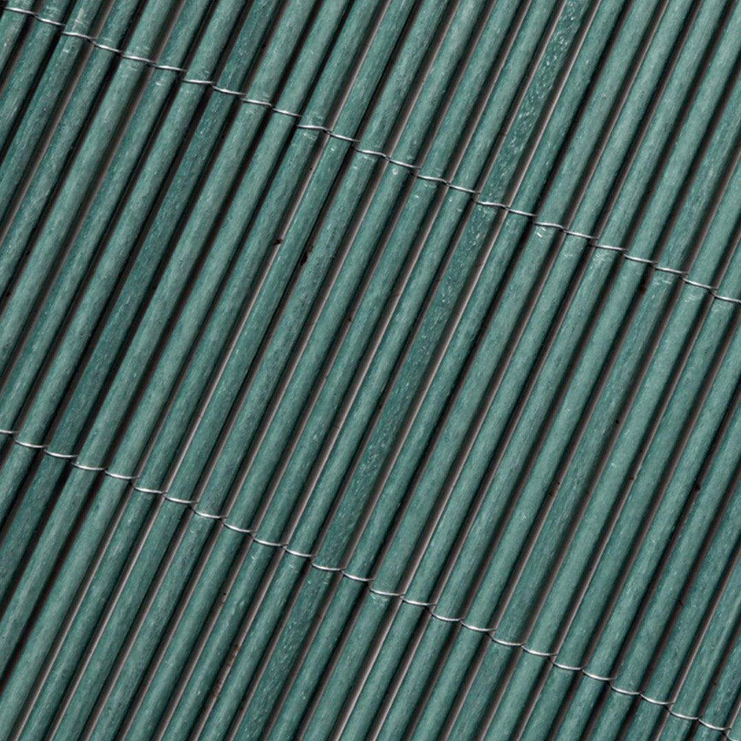 Cerramiento Ecológico De Mimbre Lop Verde 1,8x3 M / Multicolor_1