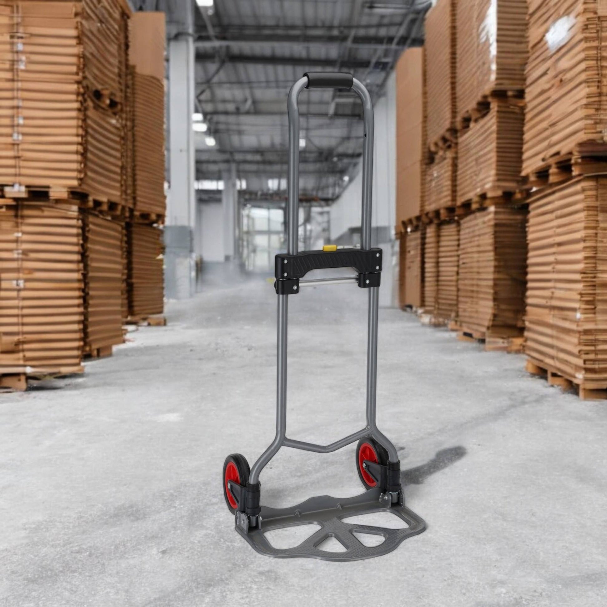 Carro De Mano Plegable En Acero - Capacidad Max 60kg - Well Home_3