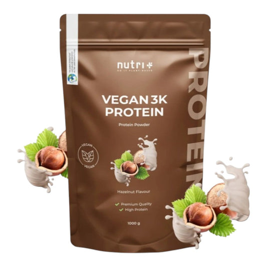 Vegan 3k Protein Powder 1 Kg Hazelnut_0