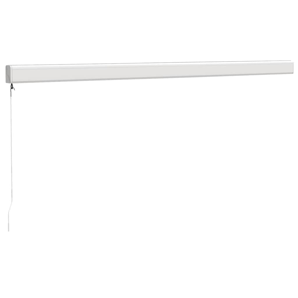 Toldo Retráctil Aluminio Y Tela Naranja Y Marrón 4x3 M_3