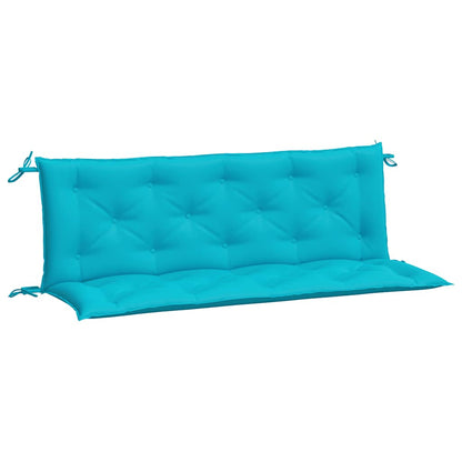 Vidaxl Cojines Para Banco De Jardín 2 Uds Tela Turquesa 150x50x7 Cm_0