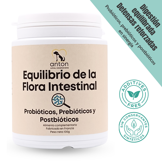 Suplemento natural para el equilibrio de la flora intestinal de perros y gatos – 100 g_0