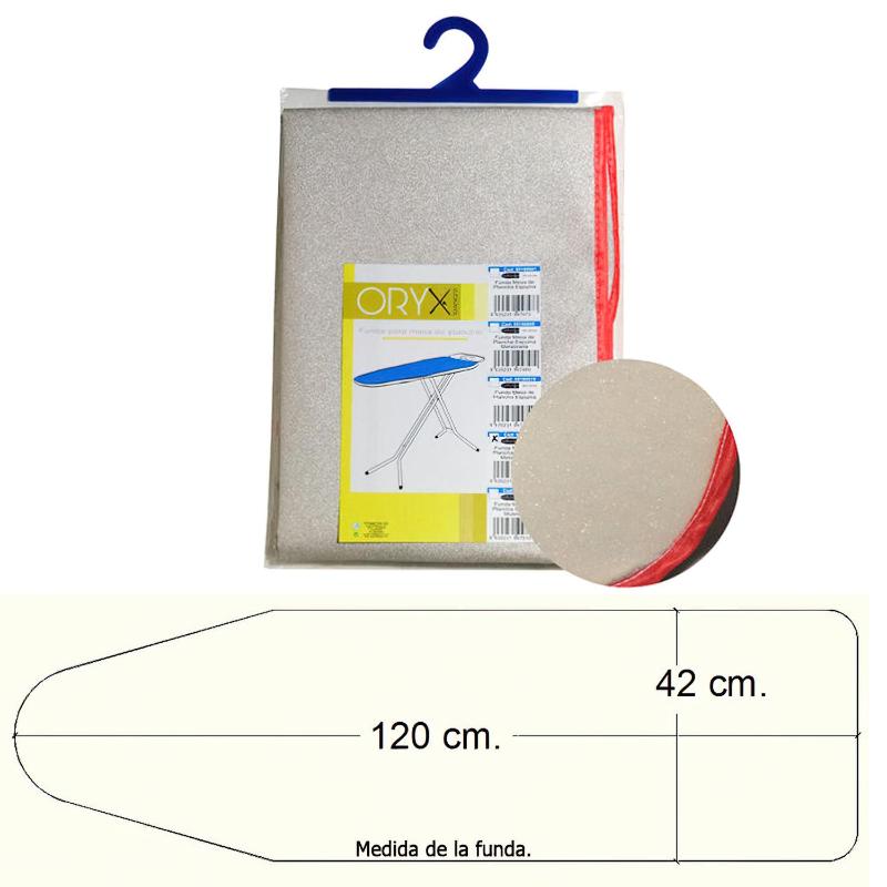 Funda Mesa Plancha Espuma Metalizada 120x42 Cm._0