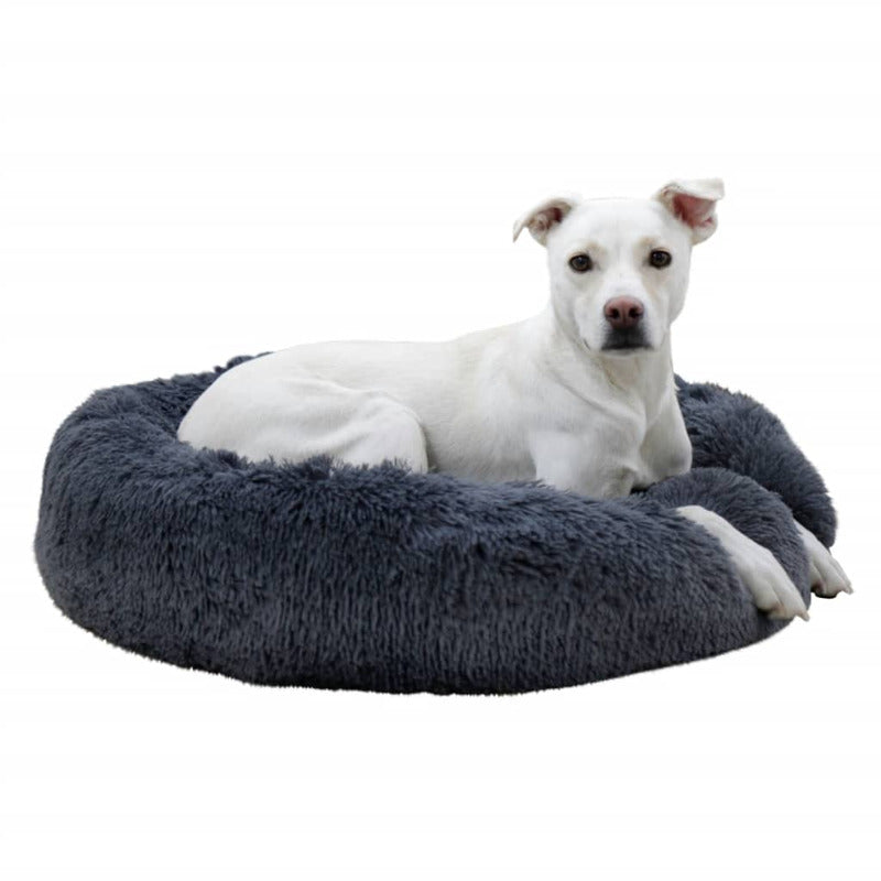 Kerbl Cama Para Perros Suave Fluffy Gris 18 Cm_4