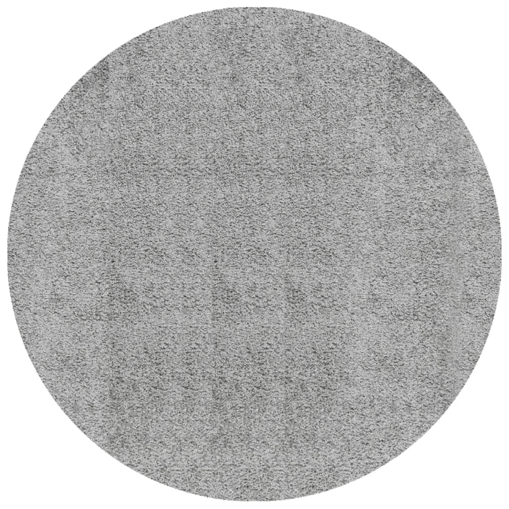 Alfombra Peluda De Pelo Largo Moderna Pamplona Beige Ø 120 Cm / Vetonek_0