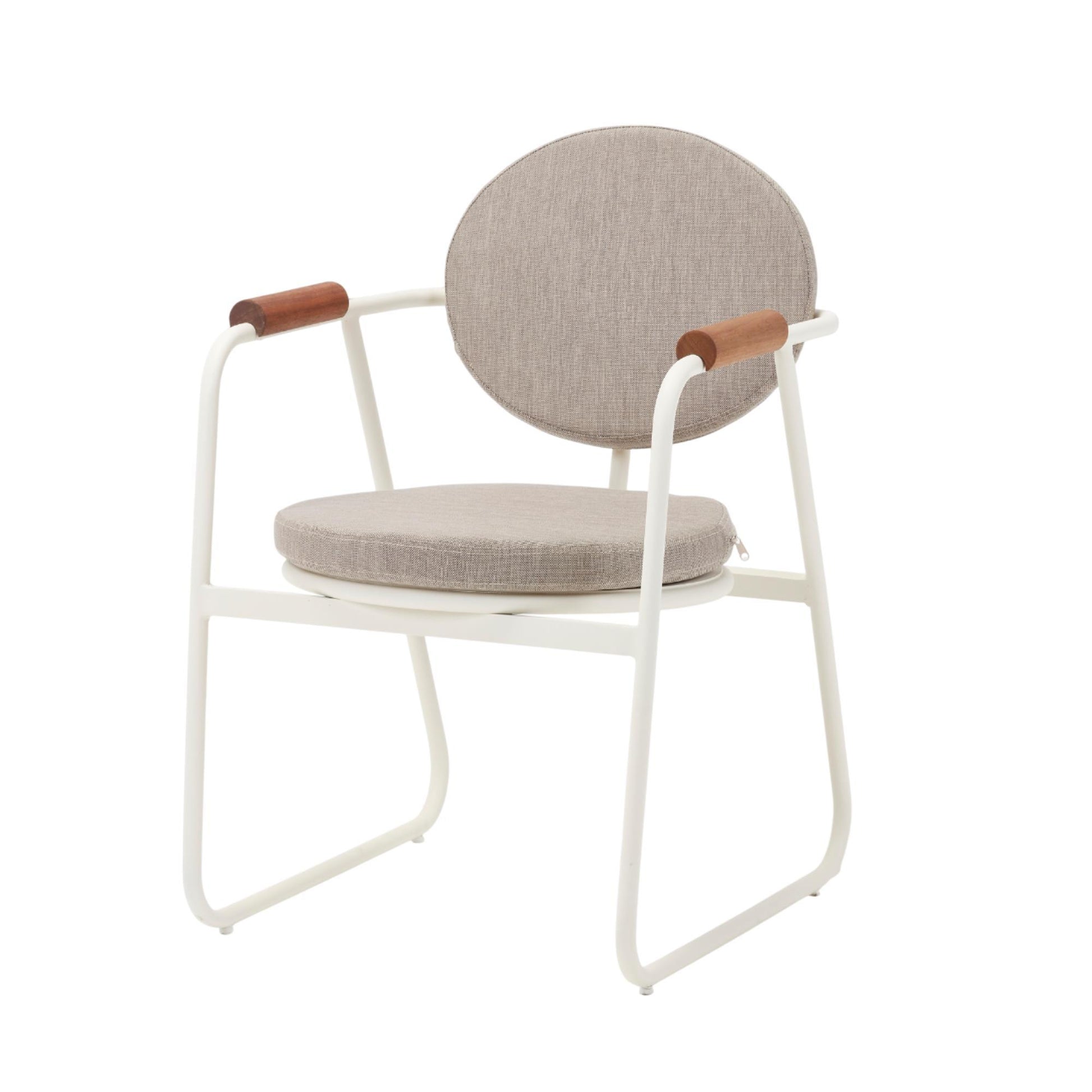 Silla Gala Ireko - Diseño Geométrico Para Interior Y Exterior 65x65x110cm - Well Home_0