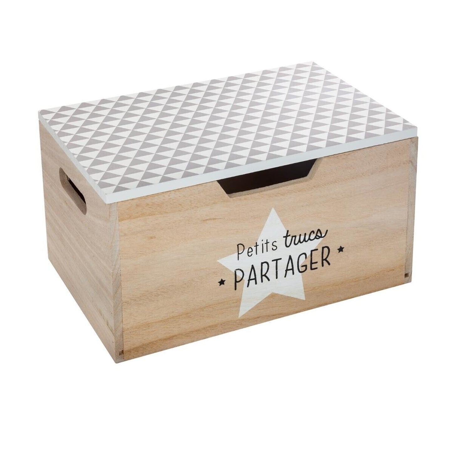 Conjunto De 3 Cajas De Almacenamiento De Madera_2