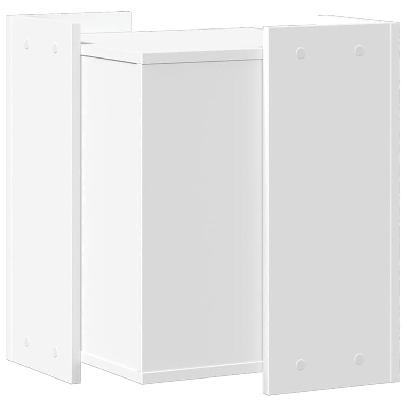 Vidaxl Mueble Arenero Para Gatos Madera Ingeniería Blanco 42x42x51 Cm_5
