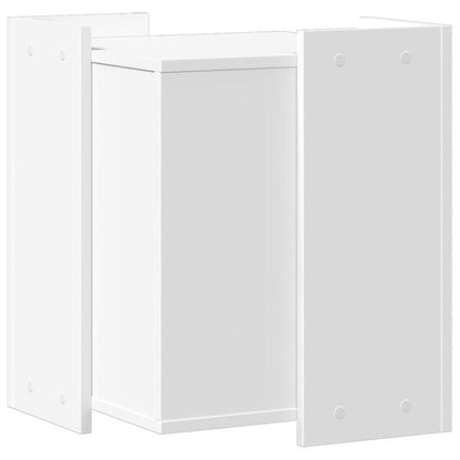 Vidaxl Mueble Arenero Para Gatos Madera Ingeniería Blanco 42x42x51 Cm_5