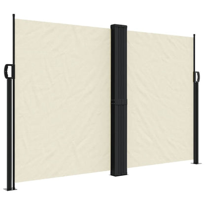 Vidaxl Toldo Lateral Retráctil Crema 160x1000 Cm_0