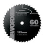 Disco de corte de acero rápido HSS 115mm para WorxSaw XL - Worx