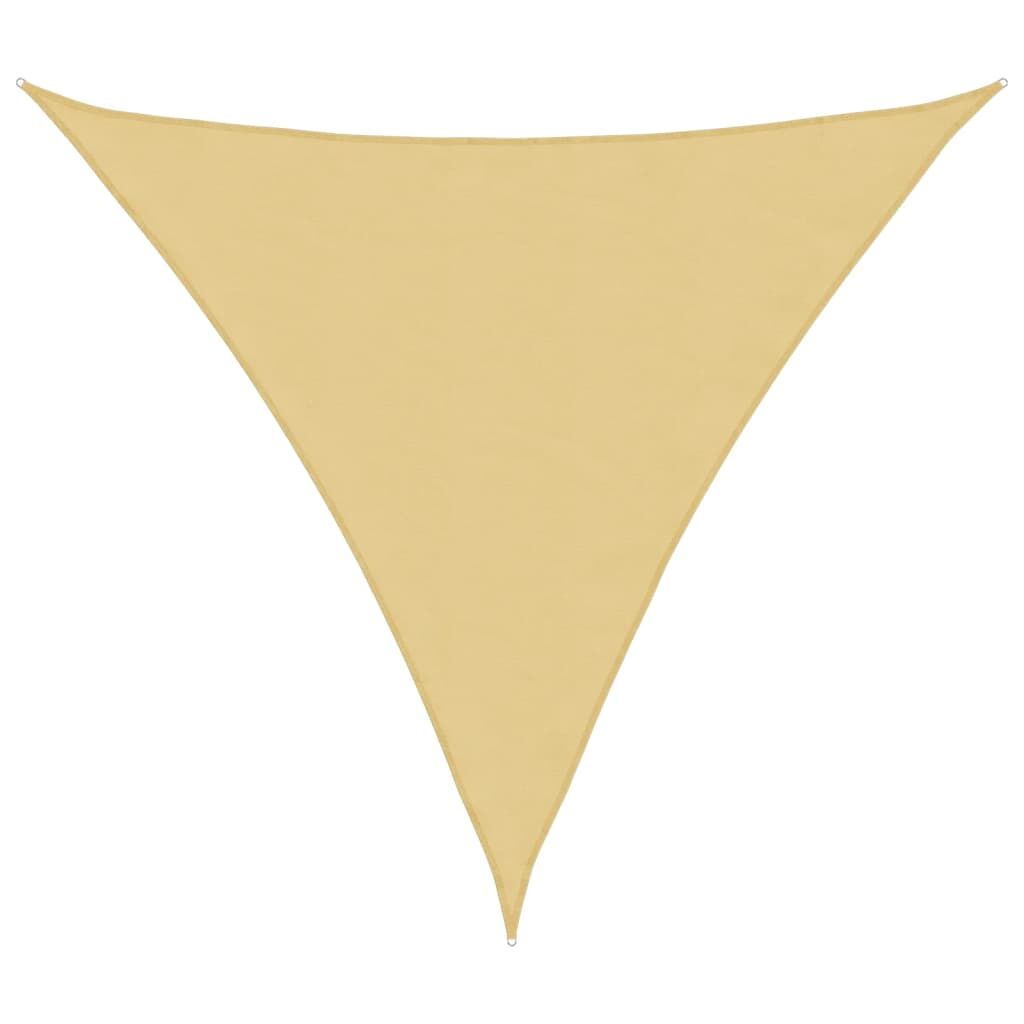 Vidaxl Toldo De Vela Poliéster Oxford 100% Arena 4,5x4,5x4,5 M_0