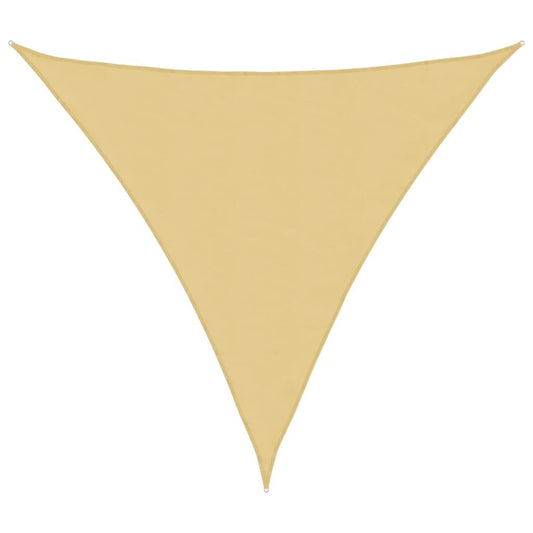Vidaxl Toldo De Vela Poliéster Oxford 100% Arena 4,5x4,5x4,5 M_0