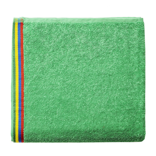 Toalla De Playa De Niño 70x140cm 450gsm 100% Algodón Verde Kids_0