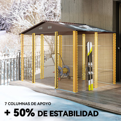 Outsunny Caseta De Jardín Exterior 4_4