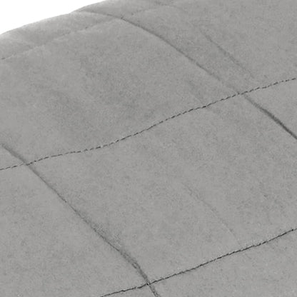 Vidaxl Manta Con Peso Tela Gris 152x203 Cm 11 Kg_3
