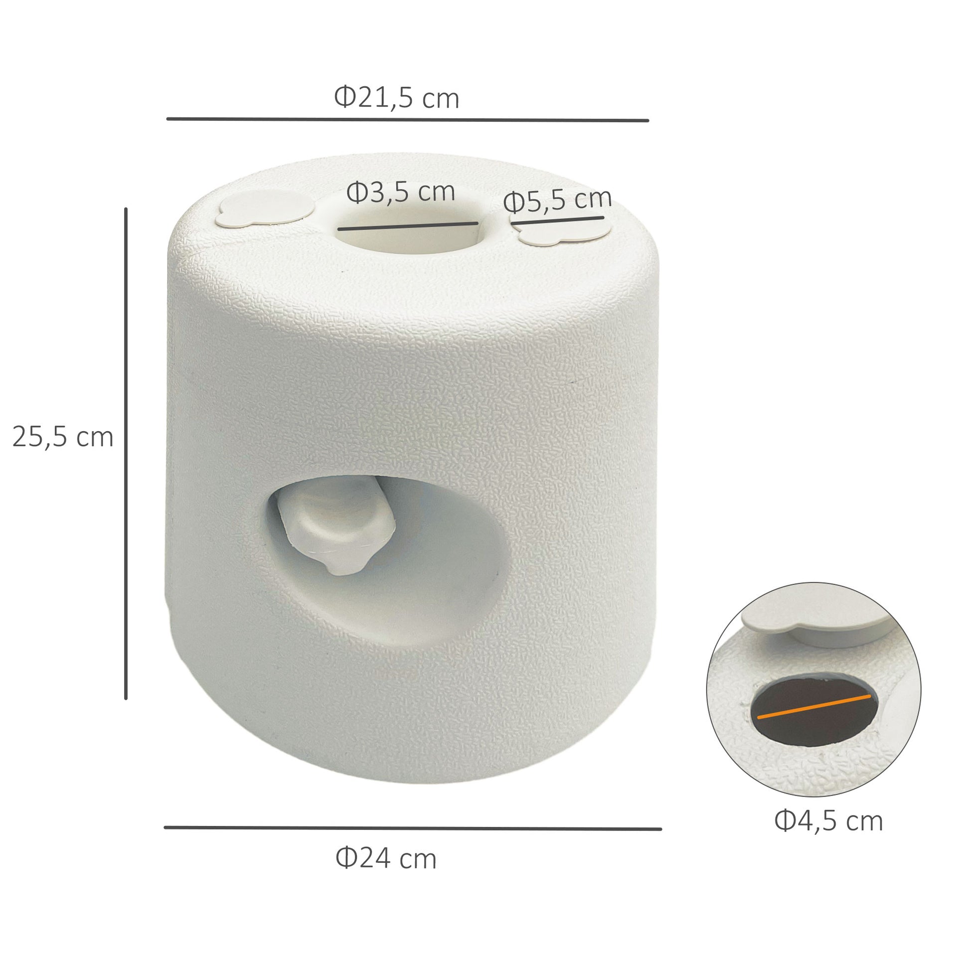Outsunny 4 Pesos Para Carpas Rellenables De Agua 8,7 Kg O Arena 12 Kg_2