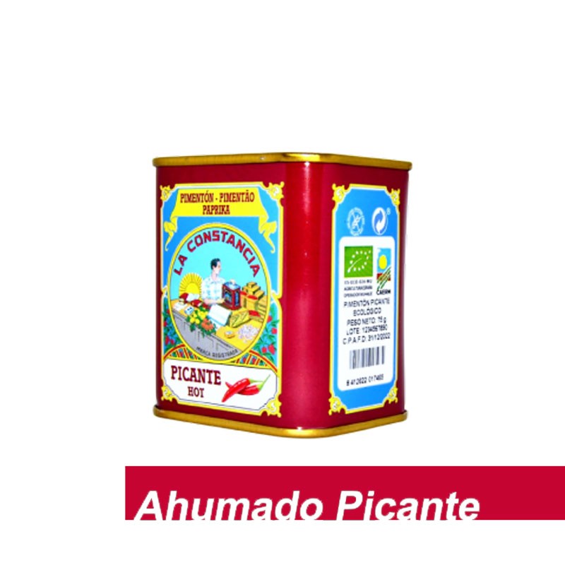 Pimenton Ahumado Picante Lata 75g La Constancia_0